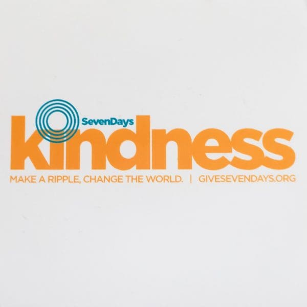 Yellow Kindness Sticker