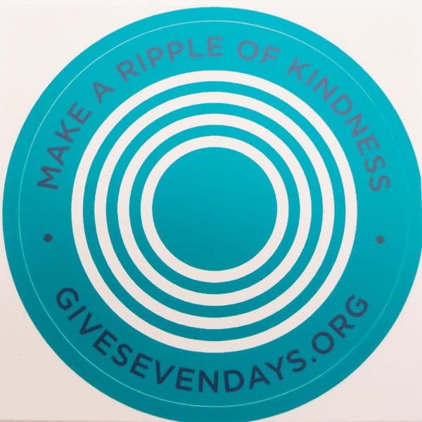 Teal SevenDays Sticker