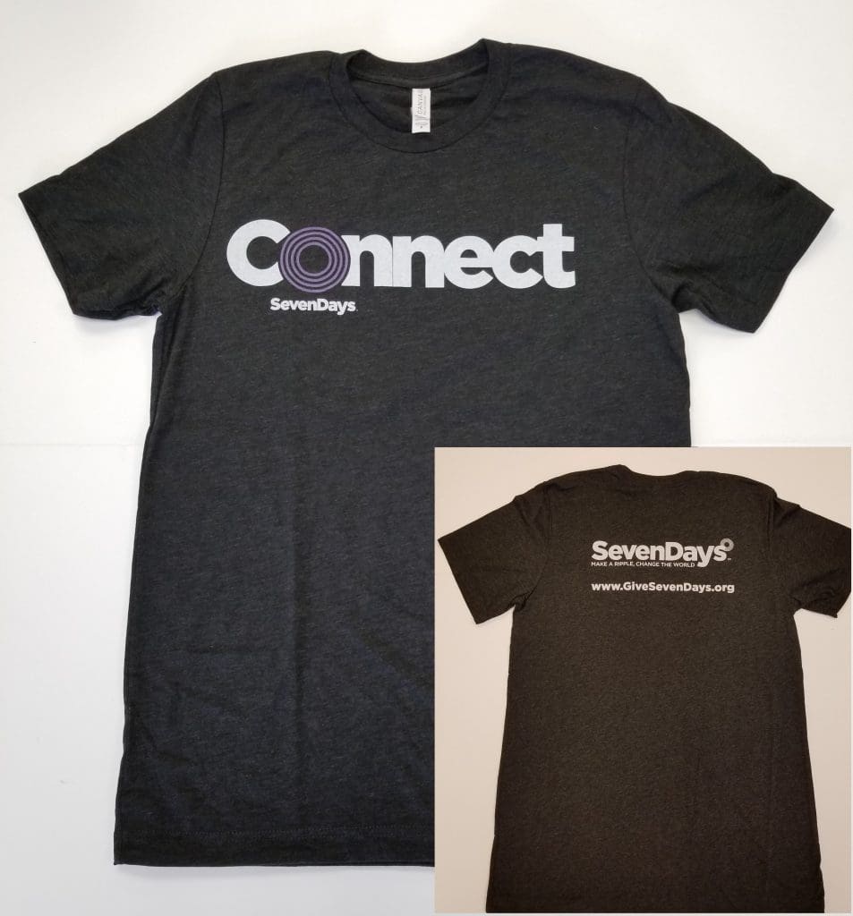 CONNECT T-Shirt: Crew Cut (includes 3 free stickers)