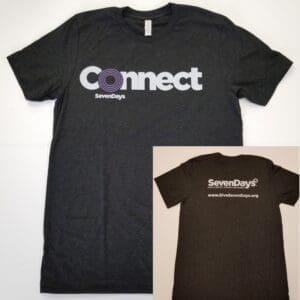 CONNECT T-Shirt: V-Cut (includes 3 free stickers)