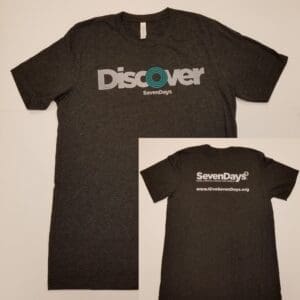 DISCOVER T-Shirt: V-Cut (includes 3 free stickers)