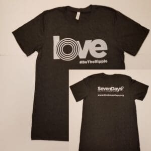 LOVE T-Shirt: V-Cut (includes 3 free stickers)