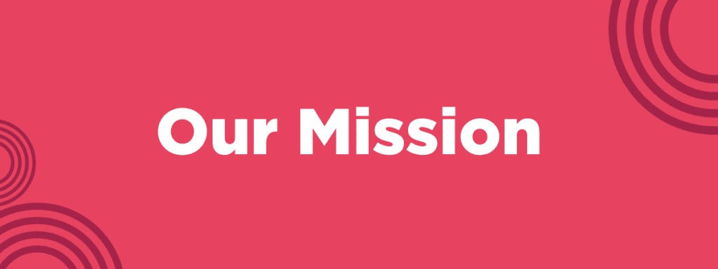 Our Mission, Landing Page