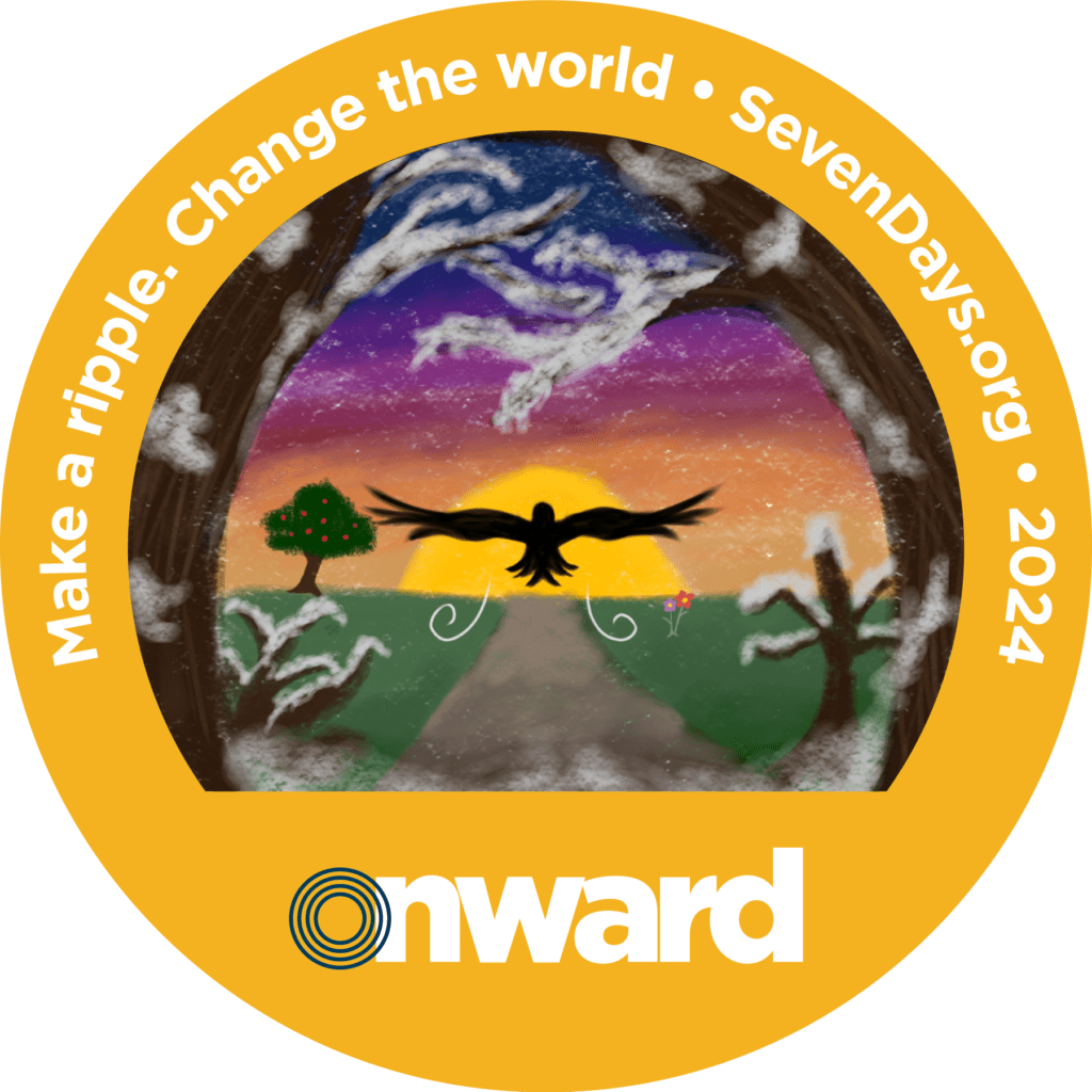 2024 button winner, Onward